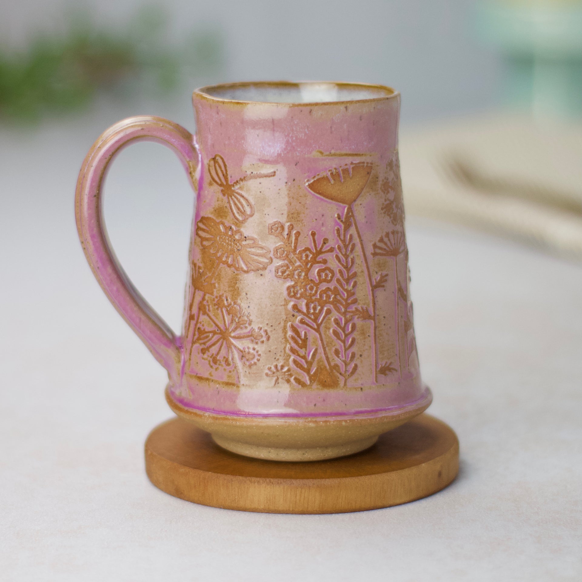 Funky Flower Mug – Anderson Farms Pottery