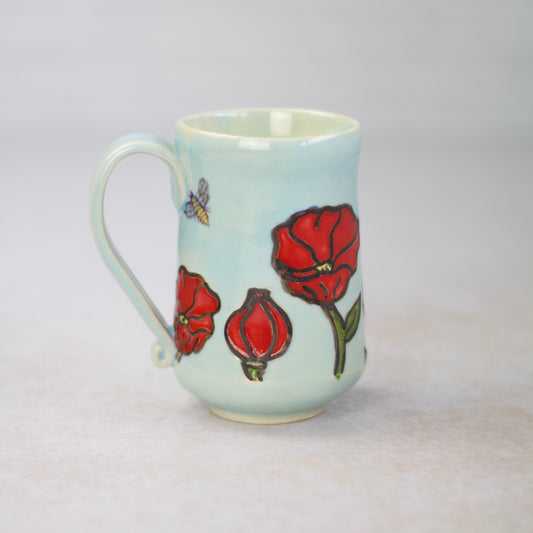 Funky Flower Mug – Anderson Farms Pottery