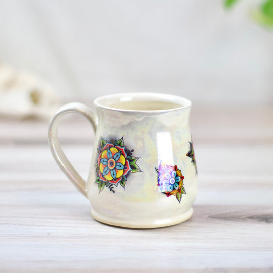 Funky Flower Mug – Anderson Farms Pottery