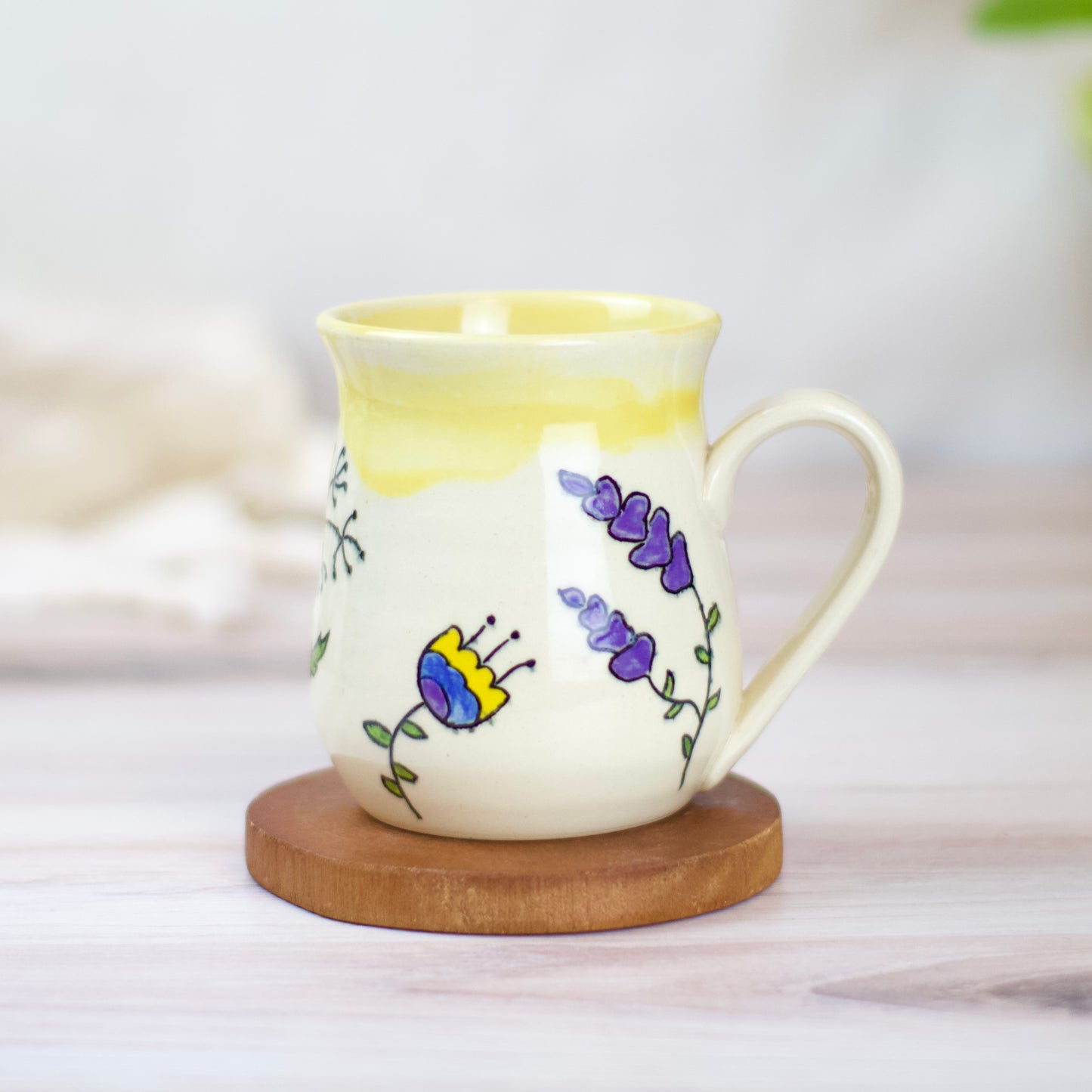 Funky Flower Mug – Anderson Farms Pottery