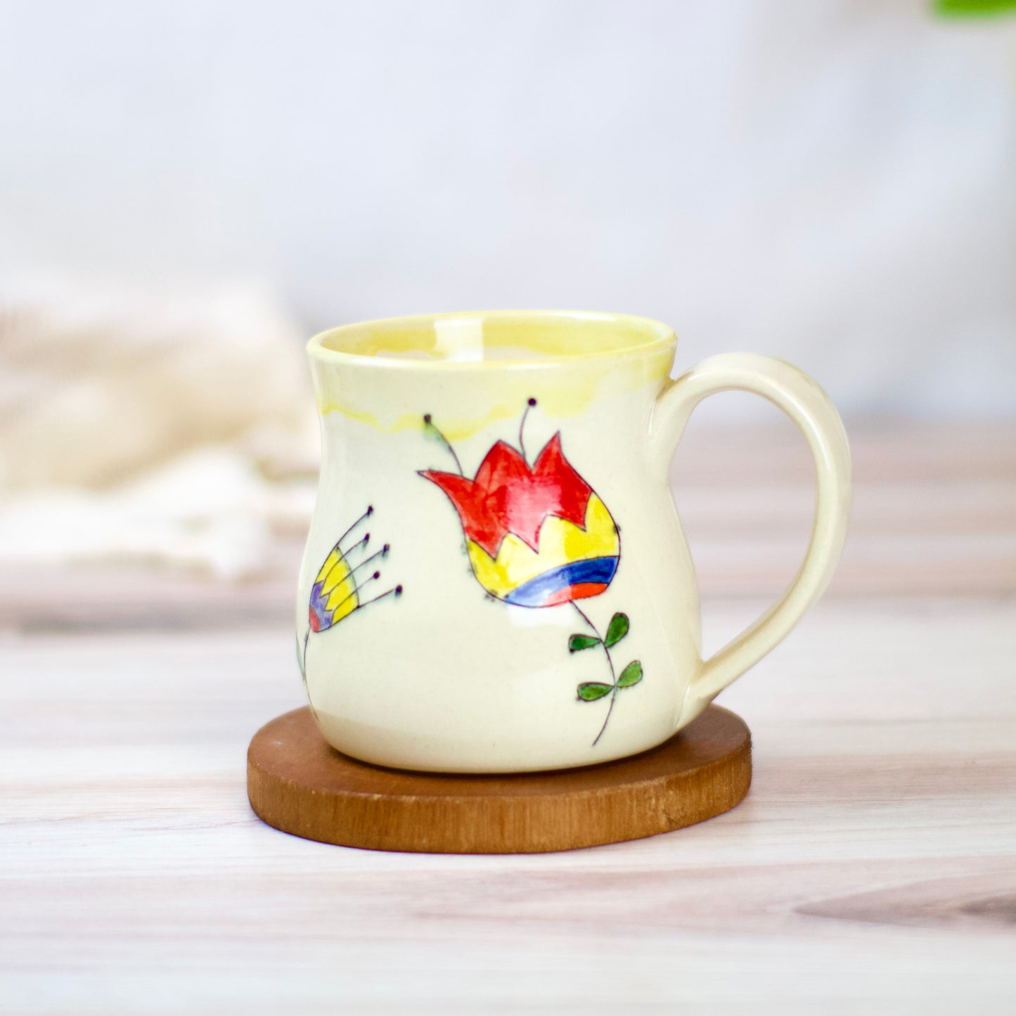 Funky Flower Mug – Anderson Farms Pottery