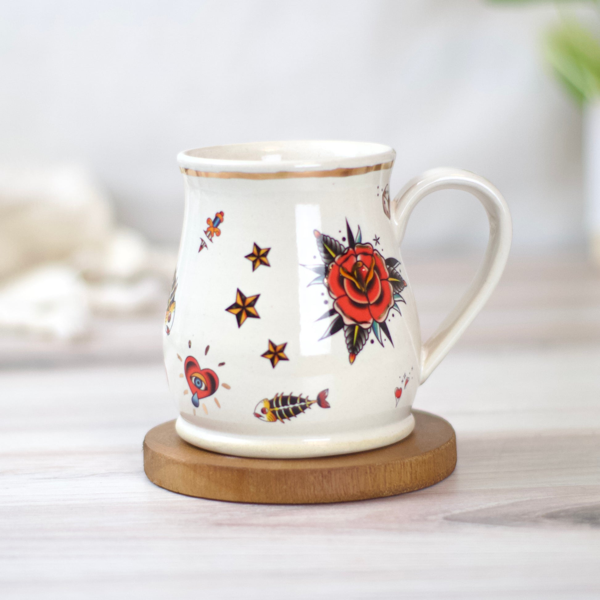 Funky Flower Mug – Anderson Farms Pottery